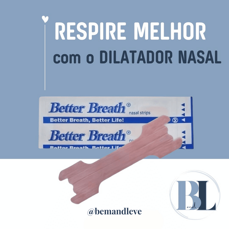 Dilatador Nasal - adesivo anti ronco