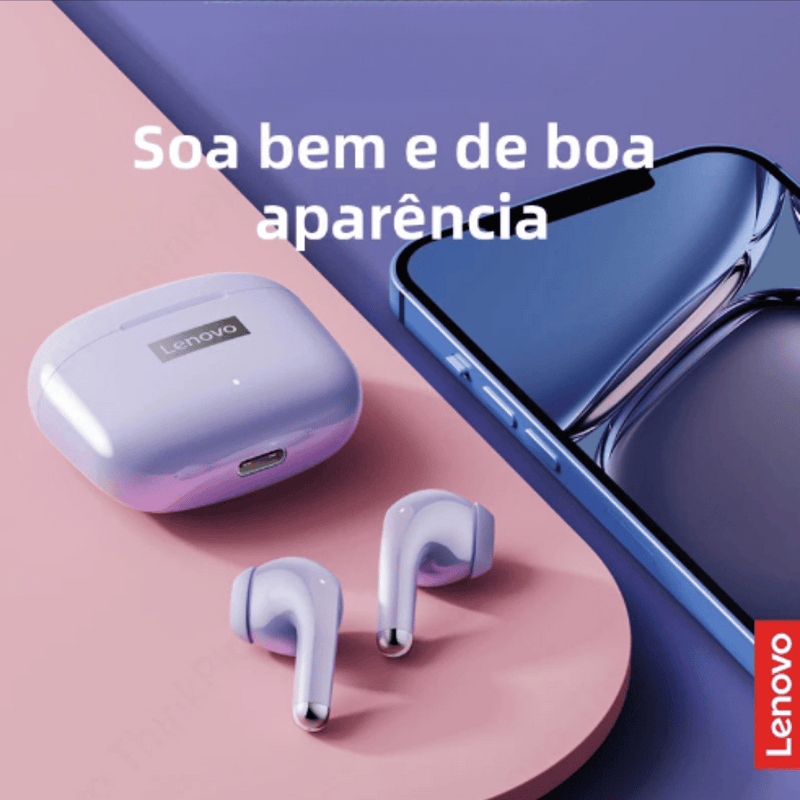 Fone de ouvido Lenovo LP40 Pro